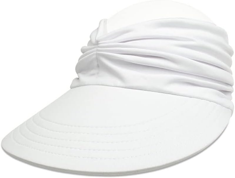 ZYAWP Sun Hat Women Sun Beach Visor Cap UV Protection with Wide Brim for Sports Beach Golf Hiking - Image 2